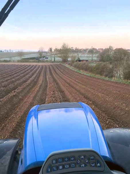 Potato Drilling with Harry Hebditch - Castle Farm